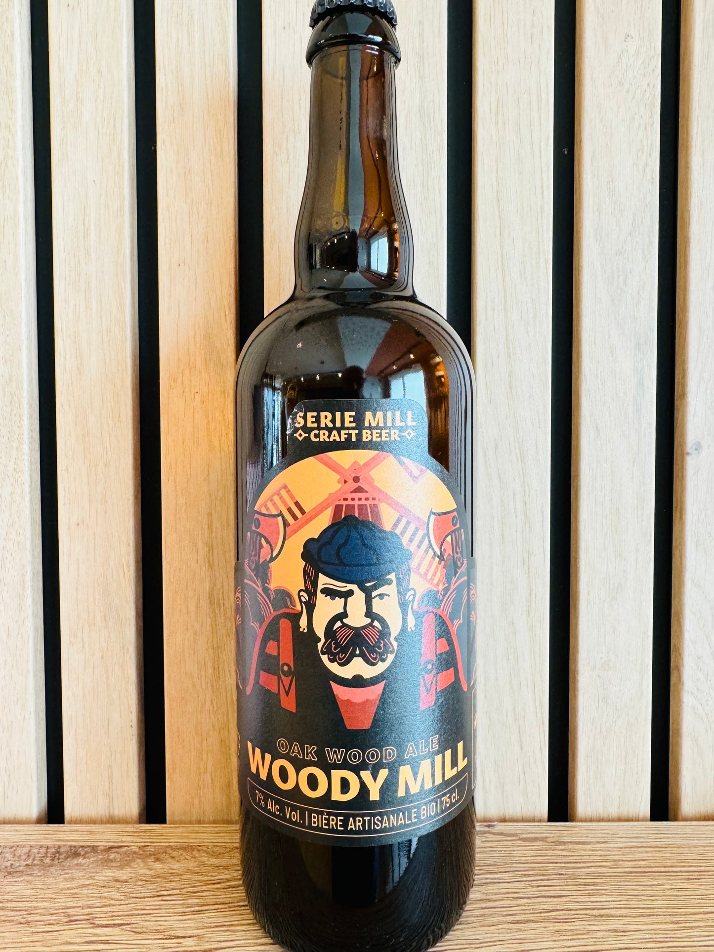 OAK Wood Ale, Woody Mill, Brasserie Moulin d'Ascq