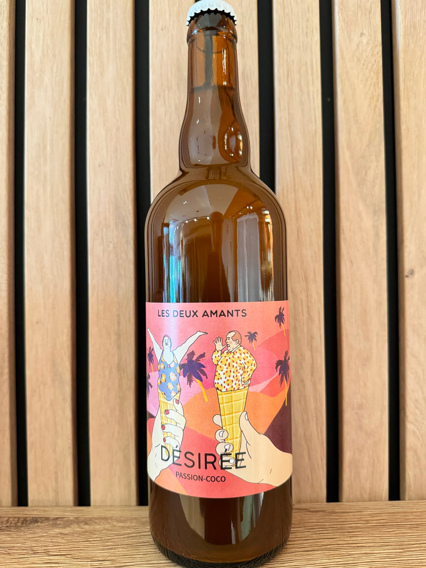 Désirée, Bière blanche aromatisée, Brasserie les deux Amants