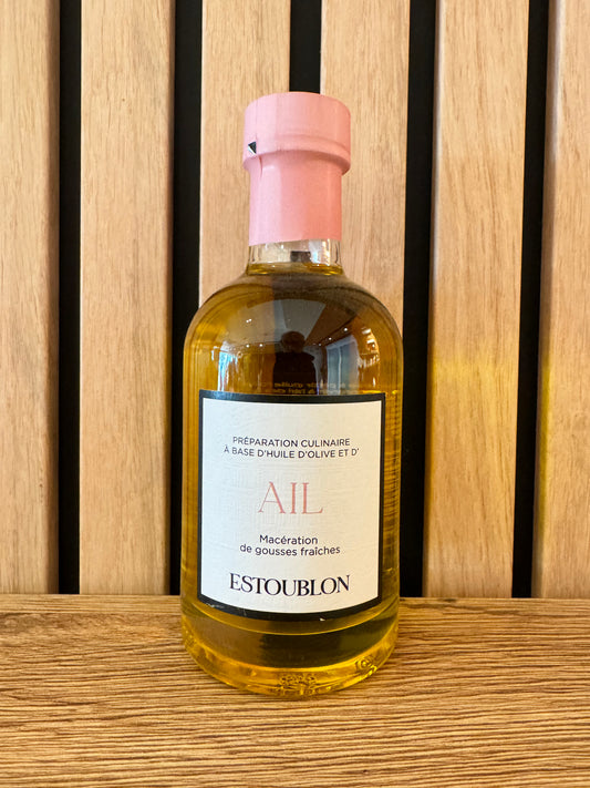 Huile d'Olive aromatisée Ail, Château d'Estoublon