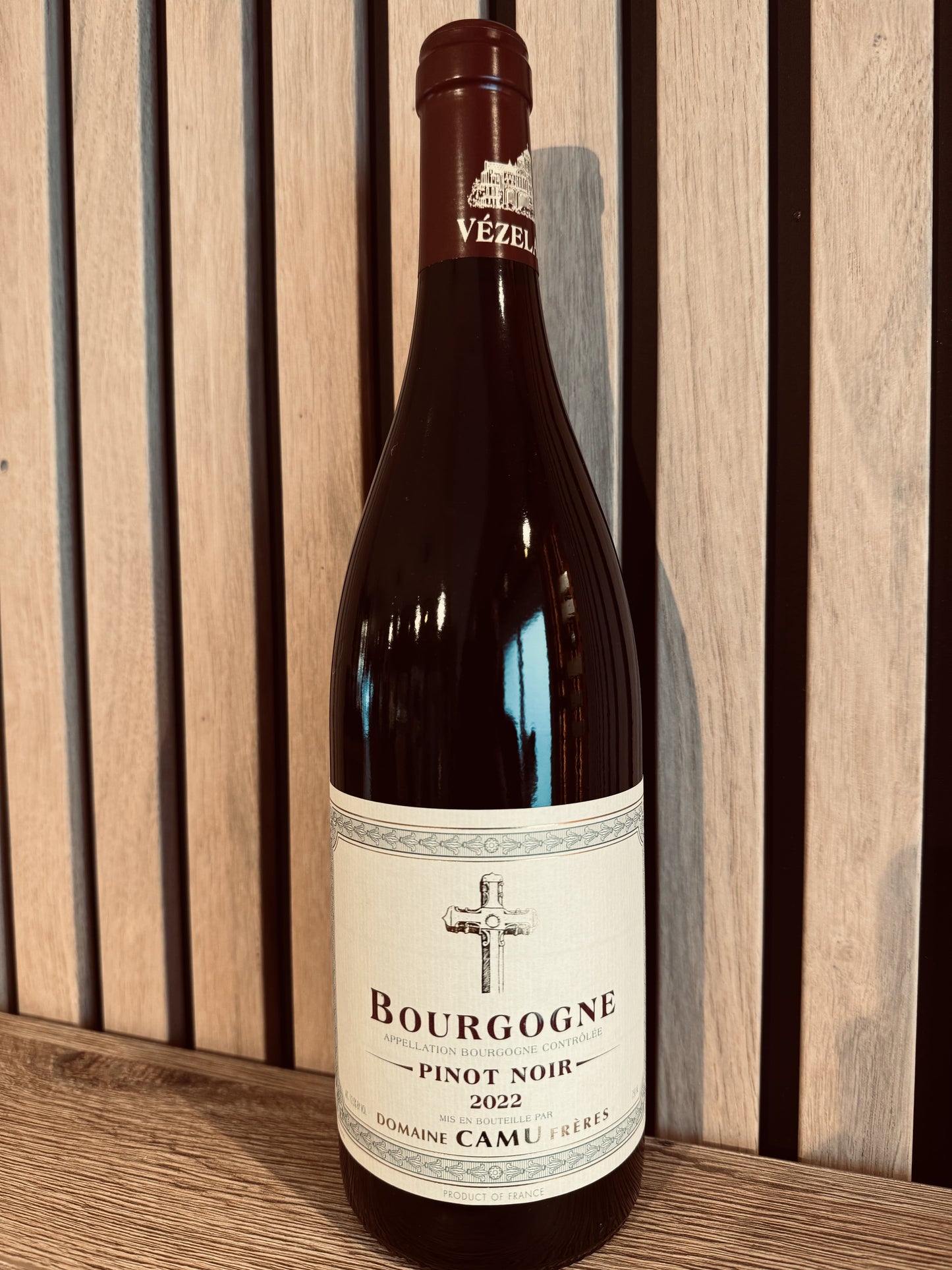 Bourgogne AOC, Pinot Noir, domaine Camu